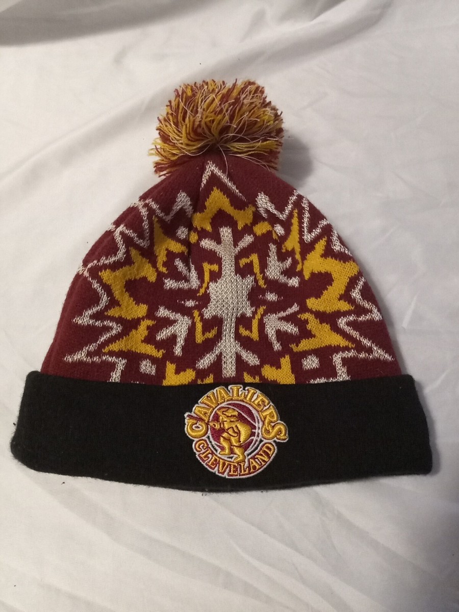 ? Cleveland Cavaliers Beanie Hat Cap Pom Winter NBA  display picture 2