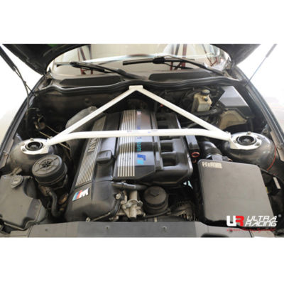 ULTRA RACING 2002-2008 BMW E85 Z4 3-POINT FRONT STRUT TOWER BAR (UR-TW3-1175)
