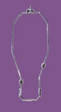Commercial Electric Lamp Harp Silver Finish 10 inch