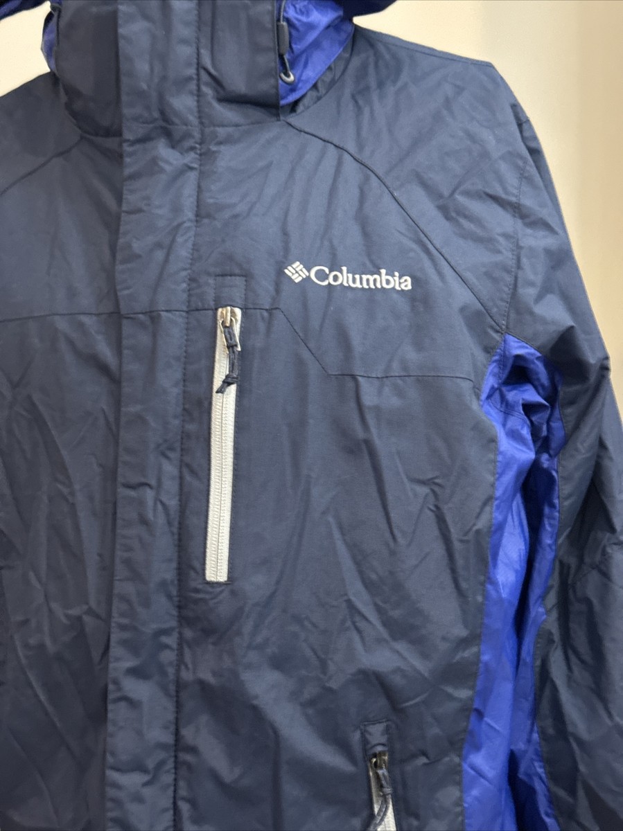 Columbia Sportswear Hooded Size M Jacket Coat Blue Columbia Sportswear Hooded Size M Jacket Coat Blue