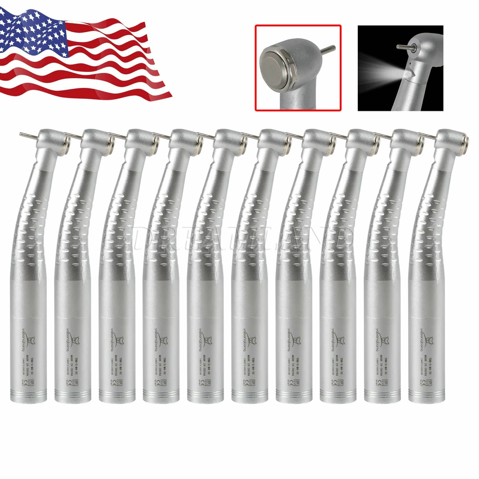 Стоматологическая волоконно-оптическая ручная воздушная турбина YABANG-B6 подходит для KaV 6H 6-контактной муфты JL - Изображение 4 из 4