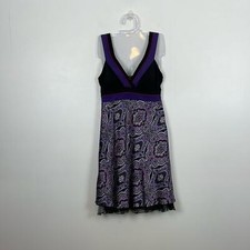 Speechless Sleeveless Floral Paisley V Neck Lined Midi Silky Womens 11 Sundress