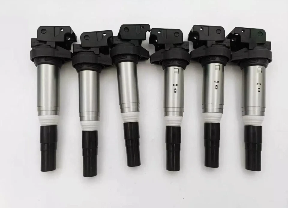 6PCS OEM Delphi Ignition Coil Metal 12138616153 For BMW X3 X5 325 335 535 Foto 4 de 4