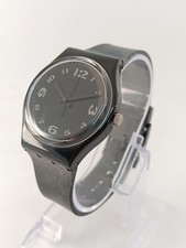 VINTAGE 1992 Swatch GB144 "After Dark" 34mm Swiss Made Watch NOS