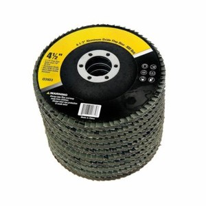 Premium ZIRC FLAP DISC SANDING GRINDING CUTTING 4.5/" X 7//8/" 100 SE GRIT PACK 10