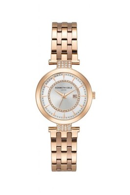 Ladies Kenneth Cole Chelsea KC15005004 Rose Gold Tone Watch, New with tag
