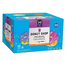Member’s Mark Donut Shop Medium Roast Coffee Pods, 100 ct.