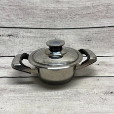 Farberware Millennium 2 handle Stainless Steel Sauce Pan + Lid & Thermometer