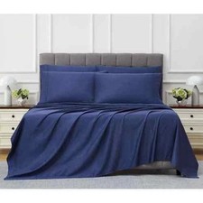 Kirkland Signature 680 Thread Count Sheet Set 4 piece Cotton Bedding N742