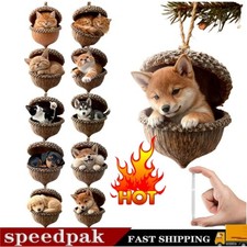 Forests Animal Acorn Ornaments, Forests Christmas Ornaments BEST