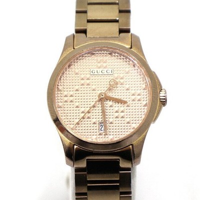 Gucci G-Timeless Quarz Damen Uhr 126.5 Gold YA126567 154875118