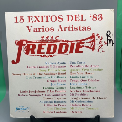 #ad LP 15 EXITOS DEL #x27;83 VARIOS ARTISTAS RAMON AYALA LAURA CANALES TONY DE LA... $72.00