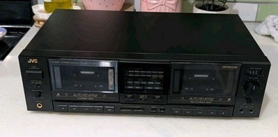 Vintage JVC TD-W501 Stereo Double Cassette Deck Auto Reverse Tested