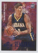 2014 Panini Court Kings Remarkable Rookies Sapphire 469/499 Damjan Rudez #7 tj0