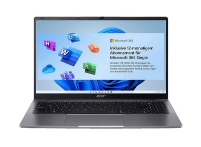 ACER Aspire Lite 15 (AL15-32P-C1TH), Laptop - 15,6 Zoll Intel  Celeron  N4500 4