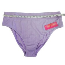 Ninety-Nine Juniors Purple Checkered Bikini Swim Bottom Size 2XL NWT