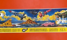 Vintage Retro 1992 Vymura Thunderbirds Border Wallpaper Gerry Anderson Remnant 