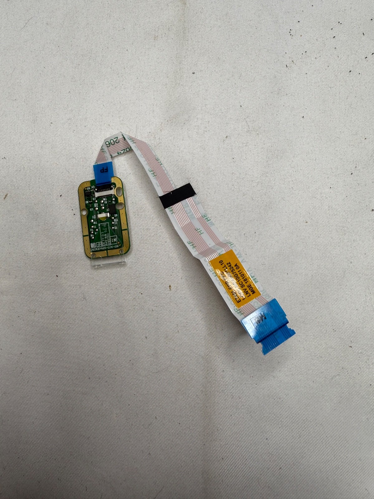 Lenovo ThinkPad T480s Fingerprint Reader Board with Cable SC50F54349 NBX0001LL10