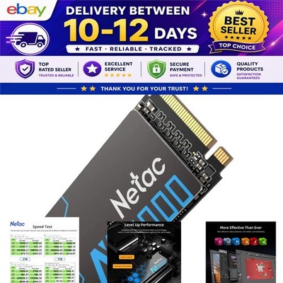 Netac NVMe M.2 SSD PCIe 3.0x4 3500MB/s Internal Solid State Drive