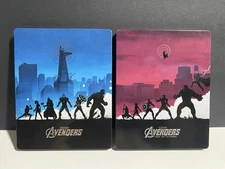 Avengers Blu-ray Steelbook 2-pack! Avengers + Age of Ultron (used, no digital)