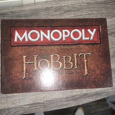 MONOPOLY THE HOBBIT MOTION PICTURE TRILOGY- Pre- Owned - Incomplete
