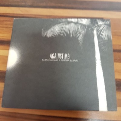 AGAINST ME searching for a former clarity DIGIPAK VG+/EX (CD Album, Hard)