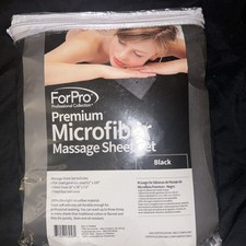 3-Piece Massage Sheet Set - Soft, Stain Resistant, and Fits All Standard Tables