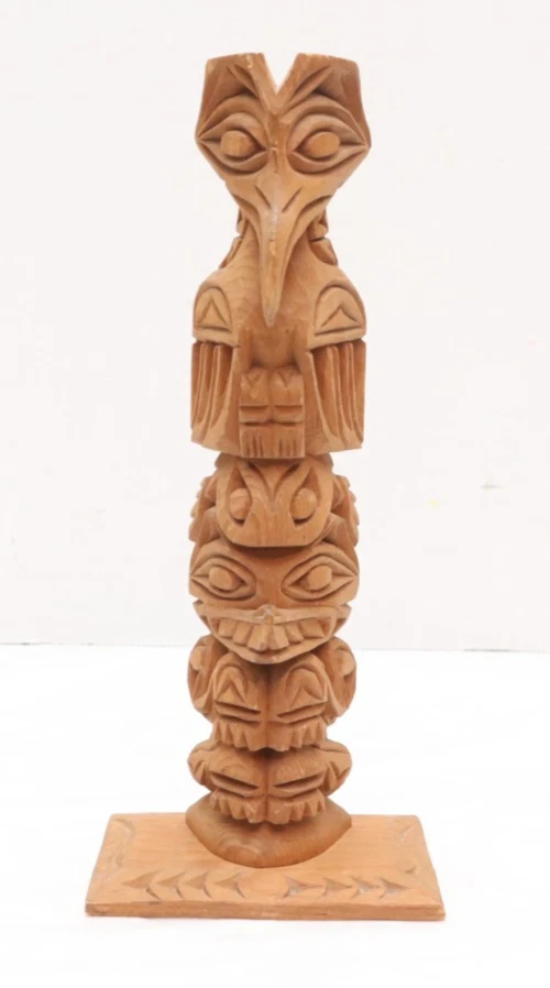 25+ Totem Pole In Canadian Aboriginal Collectibles for sale