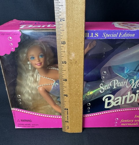 Sea Pearl Mermaid Barbie Doll 13940 Hills Special Edition ORIGINAL BOX 1995 RARE - Picture 6 of 7