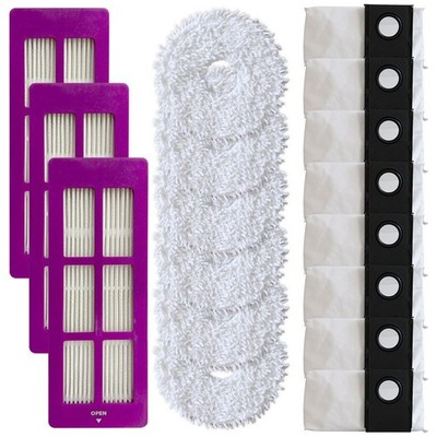 Filter Mop Cloth Dust Bag Kit for Eureka For J15 Pro For Ultra Floor Vacuum