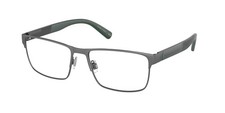 Ralph Lauren PH1215 9215 Dark Gunmetal Demo Lens 54mm Men's Eyeglasses