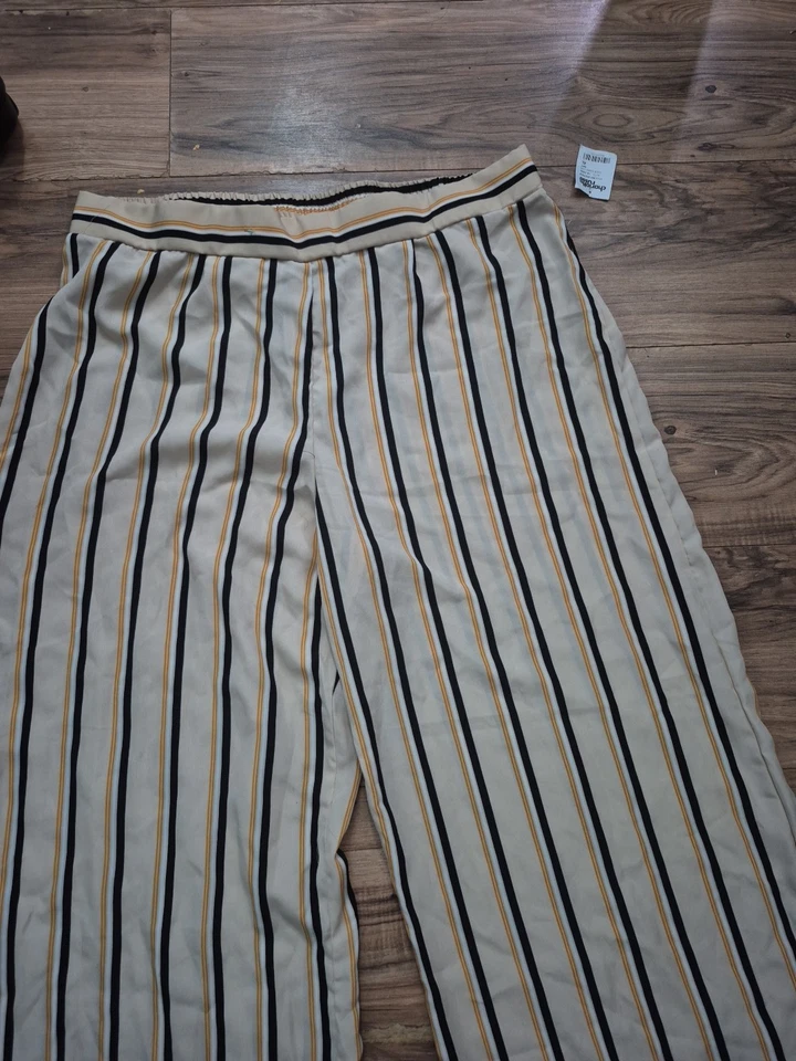 Sartenes Pierna Ancha Rayas Charlotte Russe Beach, Vacaciones Foto 4 de 4