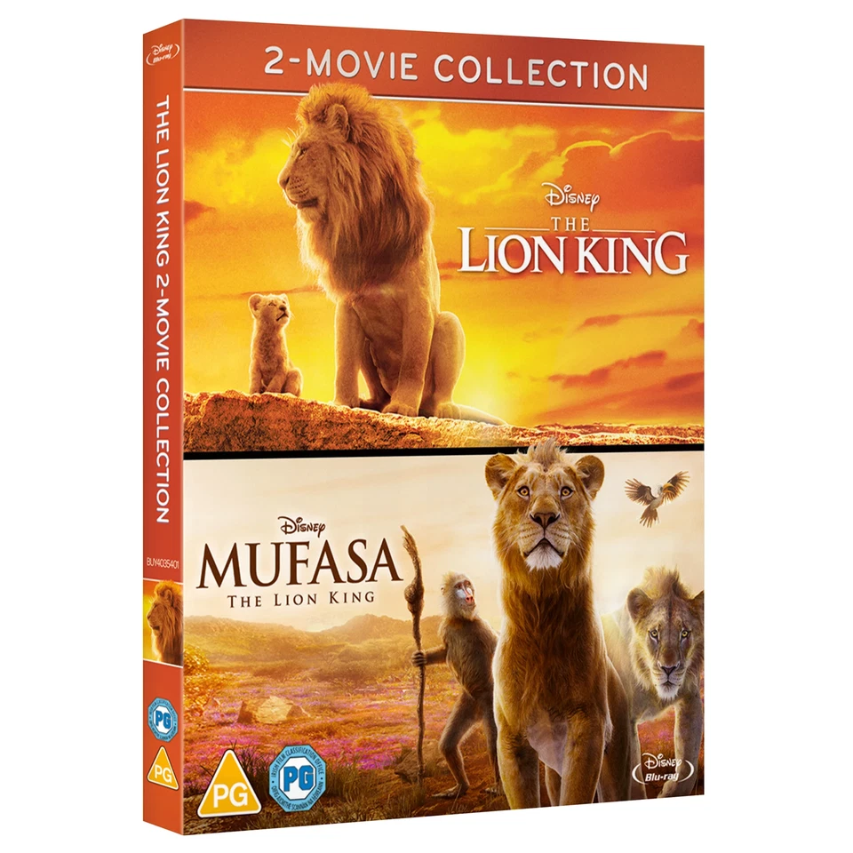 The Lion King/Mufasa: The Lion King 2-Movie Colleciton [PG] Blu-ray - Image 2 of 3