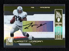 2006 Donruss Elite Gold Signatures 7/49 Bo Jackson LaMont Jordan #PT-28 Auto 1q7