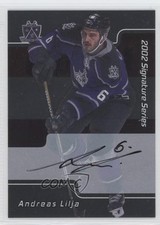 2001-02 ITG Be A Player Signature Series Auto Andreas Lilja #213 Auto 0c3