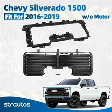 For 2016-2019 Chevy Silverado 1500 Radiator Support Baffle&Grille Shutter