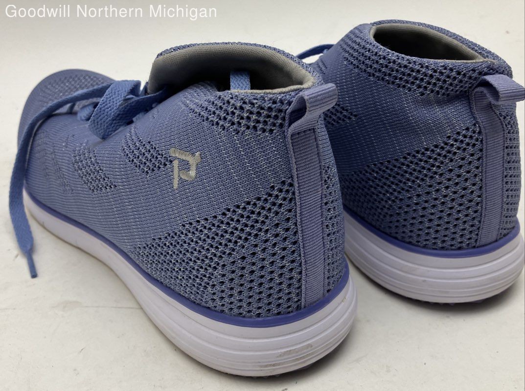 Propet WAT032M Light Blue Solid Athletic Shoe Wom… - image 5