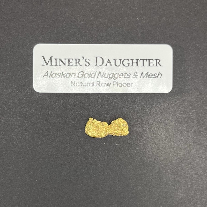 ALASKA GOLD NUGGETS - 1.00 grams - Natural Placer Raw Gold Hi Purity