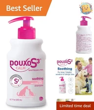 S3 Calm Hypoallergenic Shampoo for Itchy Skin Relief - 6.7 fl oz for Dogs & Cats