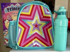 Polar Gear Cooling Lunch Bag With Water Bottle And Gem Sticker Activity Book