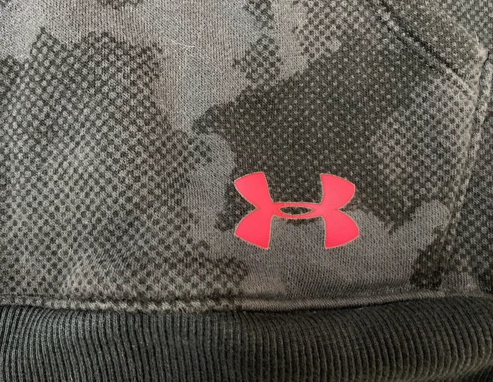 UNDER ARMOUR SUÉTER Gris Camuflaje con Capucha Unisex Talla Juvenil XL ¡GRAN REGALO! Foto 4 de 4