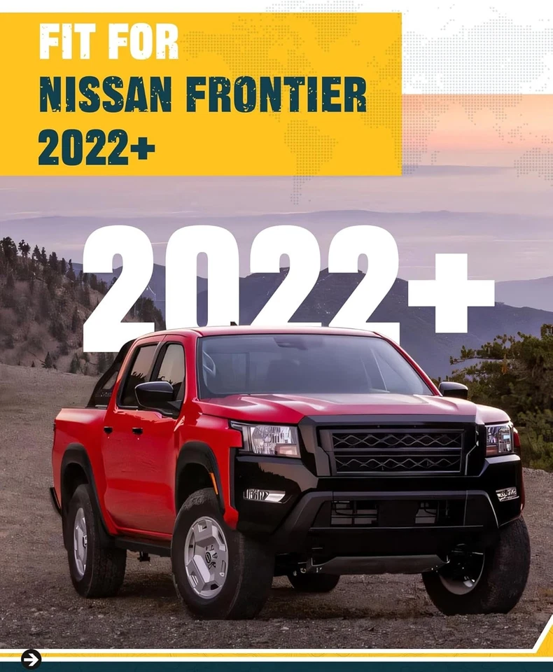Truck Bed Extender Fit for 2022 2023 2024 2025 Nissan Frontier Tailgate Extender - Image 2 of 4