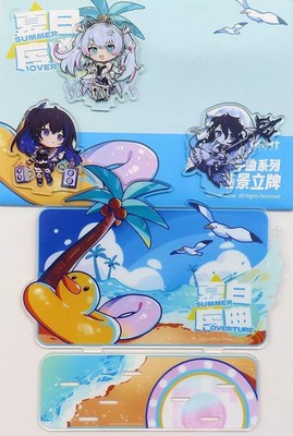 Acrylic stand/acrylic panel set (Summer Day Overture) Q version acrylic stand