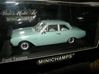 1:43 Minichamps Ford Taunus 1960 Turquoise/TüRkis In Ovp Limited Edition