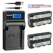 Kastar Battery Charger Sony NP-F570 NPF550 F530 CCD-TR97 TR200 TR300 TR500 TR800
