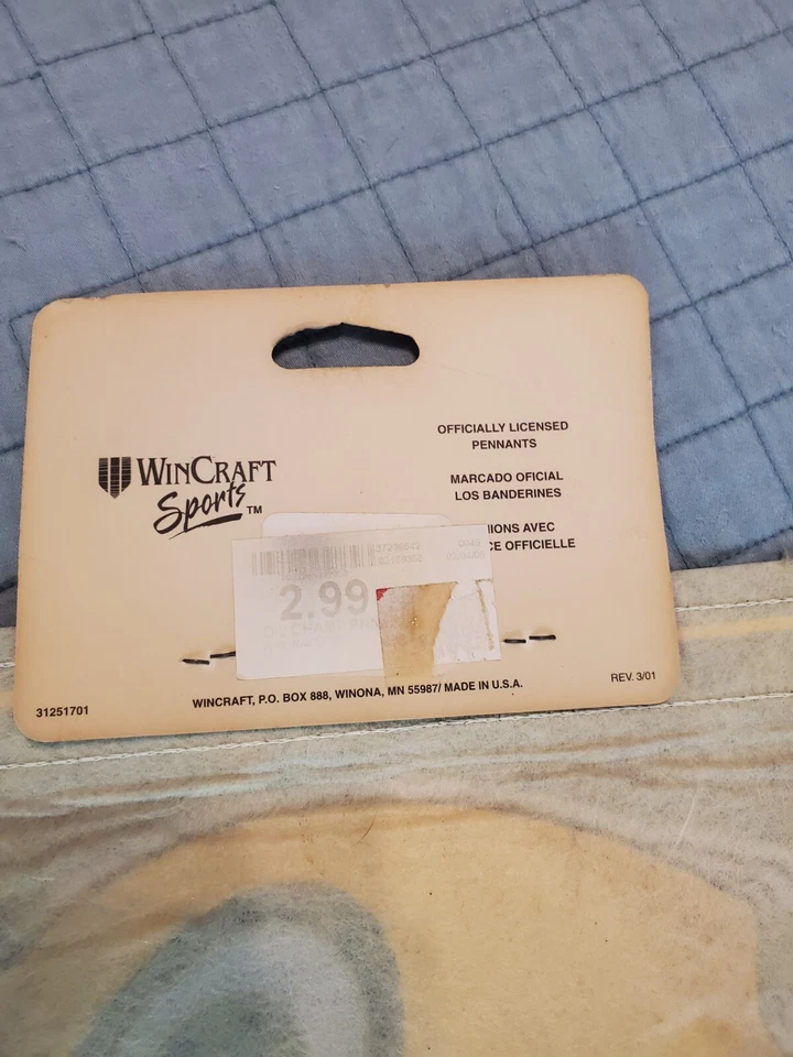 Banderín de fieltro de fútbol americano de la NFL campeón norte de los Green Bay Packers 2004  Foto 3 de 4