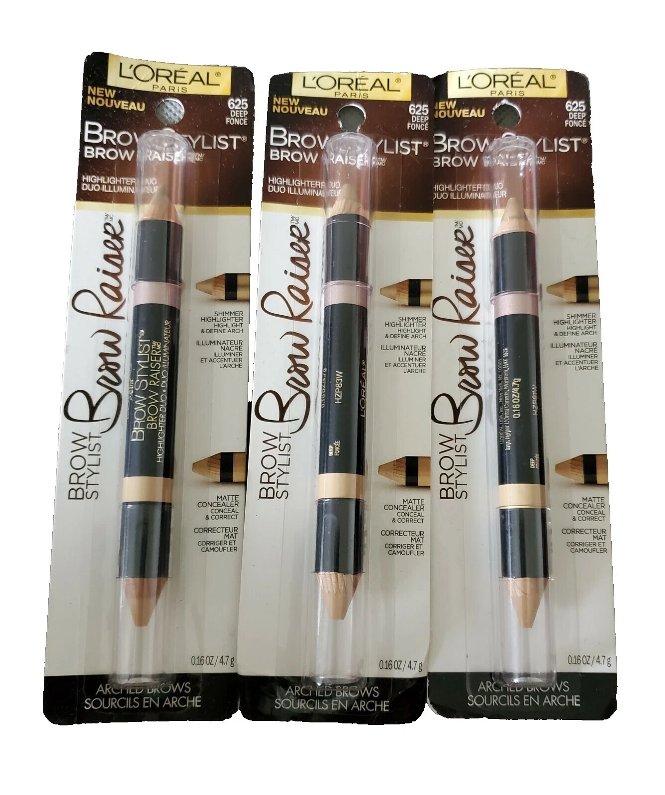 L'Oréal Crayon Assorted Shade Eyebrow Liners & Definition