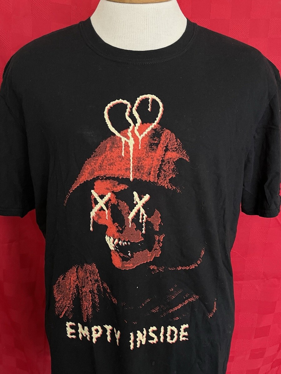 Empty Inside Band Concert Tour Shirt Size XL WORN ONCE Heavy Metal Thrash Death View 3