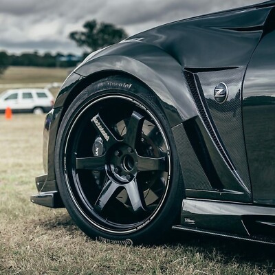 For Nissan Fairlady 09+ 370Z Z34 VRS Style Carbon + FRP