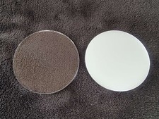 Forma de círculo Sublimación Artesanal Blanco Acrílico Transparente o Blanco